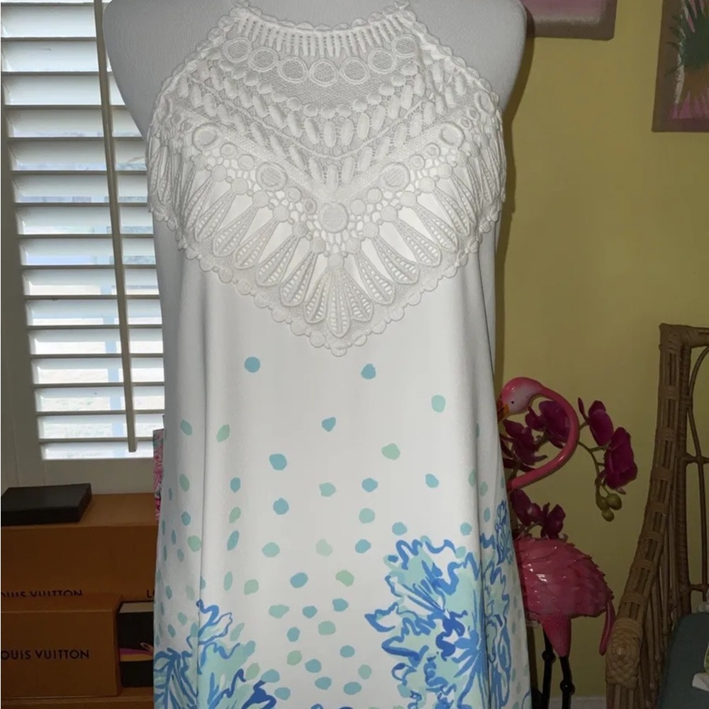 Lilly Pulitzer NWT Pearl Soft Maxi Dress Karma Camellia $268 Size 0,2 - Picture 5 of 12